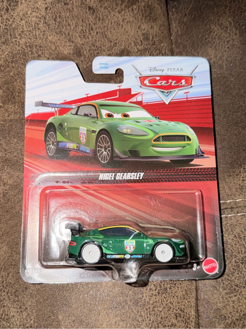 Disney Pixar Cars Nigel Gearsley Green Die-Cast Toy Car by Mattel